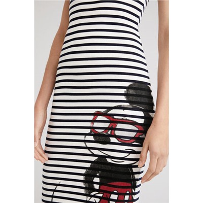 Vestido rayas Mickey Mouse