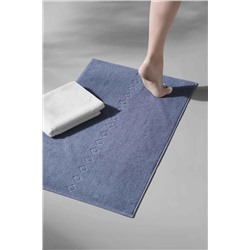COTTONMANIA, Oscuro X Bathmat Sky - Ekstra Yumusak, Modern %100 Pamuk 50x75cm. Ayak Havlusu / Banyo Paspas Seti
