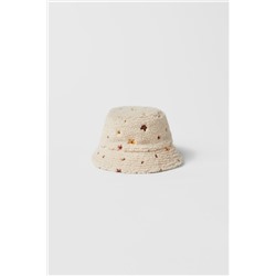 KIDS/ GORRO BOB BORREGUILLO FLORES