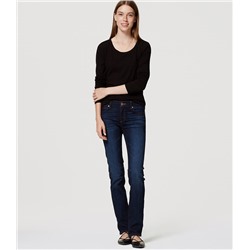 Tall modern Straight leg jeans in dark stonewash