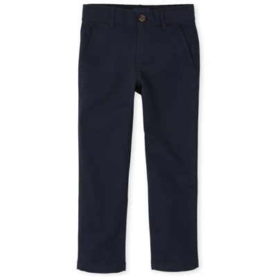 Boys Uniform Stretch Skinny Chino Pants