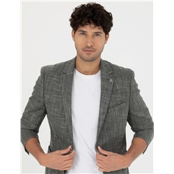 Açık Yeşil Ekstra Slim Fit Ceket