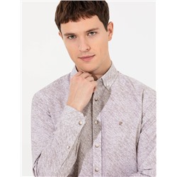 Vizon Slim Fit Uzun Kollu Gömlek