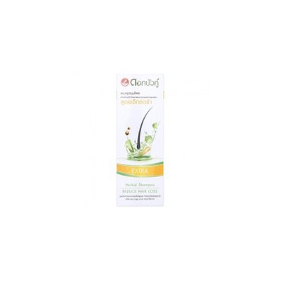 Травяной шампунь против выпадения волос Twin Lotus 300 мл / Twin Lotus Dok Bua Ku Extra Reduce Hair Loss Herbal Shampoo 300ml