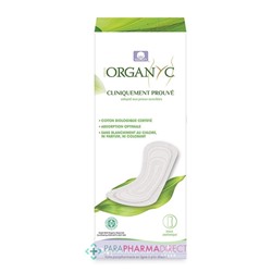 Organyc Protège Slips Coton Bio x 24