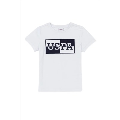U.S. Polo Assn., Beyaz Erkek Çocuk T-Shirt