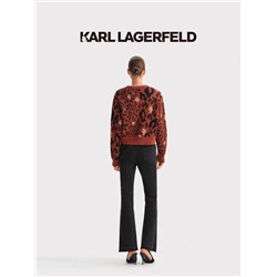 Женский джемпер из смесовой шерсти Kar*l Lagerfel*d