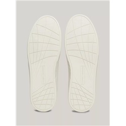 Signature Stripe Leather Court Sneaker