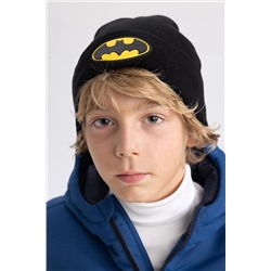 Defacto Erkek Çocuk Batman Etiketli Triko Bere X9219A623WN