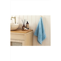 English Home Deluxe Low Twist Yüz Havlusu 50x90 Cm Mavi 10039293