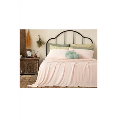 English Home Genesis Soft Touch Çift Kişilik Pike Seti 200x220 cm Pembe TYC00438935647