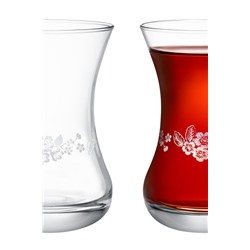 Lavem-Nostalgic Flowers 6-lı Çay Bardağı Seti