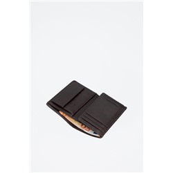 Cartera de piel Chief Marrón oscuro
