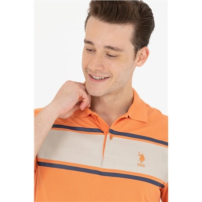 Erkek Kiremit Polo Yaka Tişört