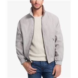 Weatherproof Microfiber Bomber Jacket