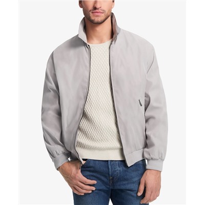 Weatherproof Microfiber Bomber Jacket