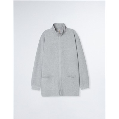 Zip Jacket, Men, Light Grey