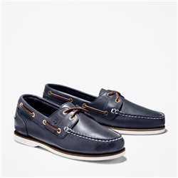 WOMEN'S CLASSIC 2-EYE LEATHER BOAT SHOES