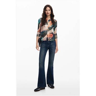 Blusa multitono