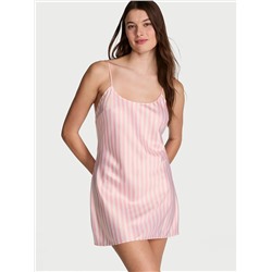 Heritage Stripe Satin Mini Slip