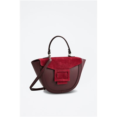 Bolso de piel Votti Burdeos