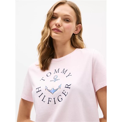 Tommy Anchor Logo T-Shirt