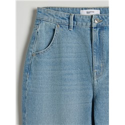 Jeans im Straight-Fit mit langem Bein