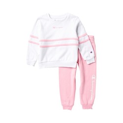 Champion Varsity Pullover & Sweatpants Set (Toddler & Little Girls)