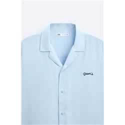 CAMISA LYOCELL BORDADO