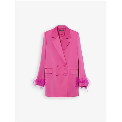 Жакет прямого кроя, ML721/fuchsia