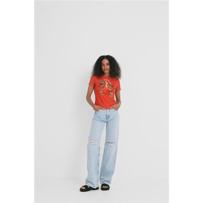 Camiseta slim rayas