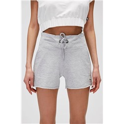 Bad Bear, Serena Sweatshorts Gri Melanj Kadın Şort