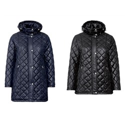 ESMARA® Steppmantel Damen, mit abnehmbarer Kapuze