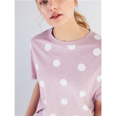 Pyjama-Set mit Punkten