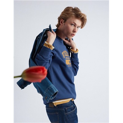 Sweatshirt, Men, Dark Blue
