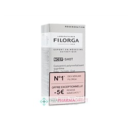 Filorga NCEF Shot Concentré Poly-Revitalisant Suprême Cure Flash 10 jours 15ml Offre Spéciale -5€