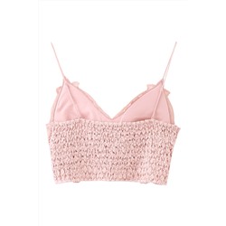 Crop top Rosa viejo
