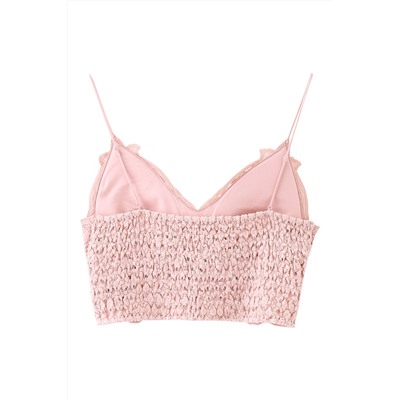 Crop top Rosa viejo