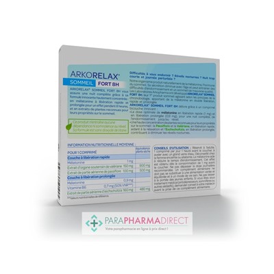 ArkoPharma ArkoRelax Sommeil Fort 8H 15 comprimés OFFRE SPECIALE -2€