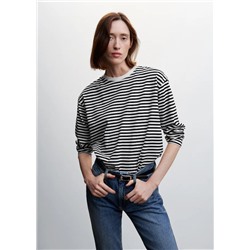 Camiseta algodón rayas