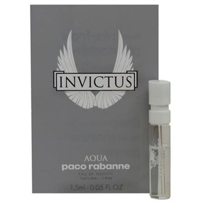 PACO RABANNE INVICTUS AQUA edt (m) 1.5ml пробник