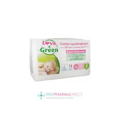 Love&Green Couches Hypoallergéniques T2 3 à 6 kg x44