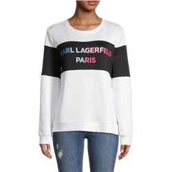 KARL LAGERFELD PARIS Colorblock Sweatshirt