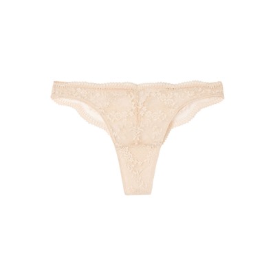 Tanga encaje rosa