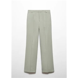 Pantalón recto pinzas