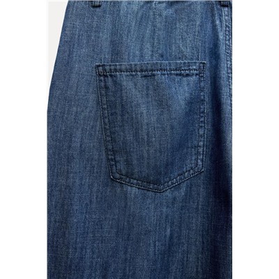 PANTALÓN DENIM Z1975 FLUIDO WIDE LEG