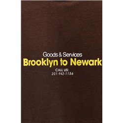 T-SHIRT WITH SLOGAN