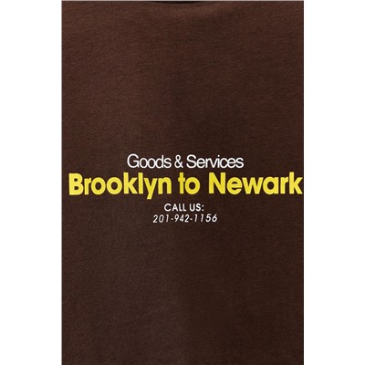 T-SHIRT WITH SLOGAN