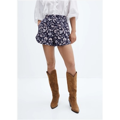 Shorts acolchados algodón