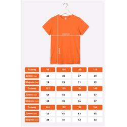 Детская однотонная футболка Happyfox
